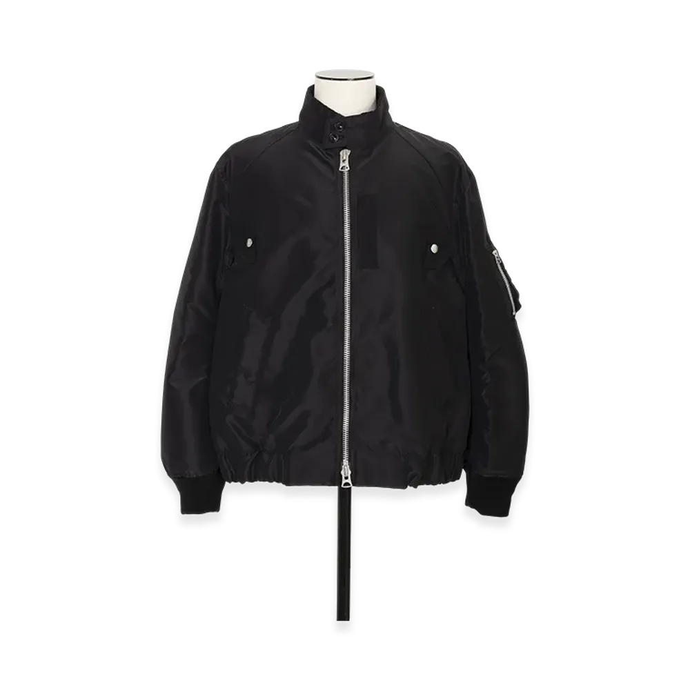 sacai Nylon Twill Blouson "Black"
