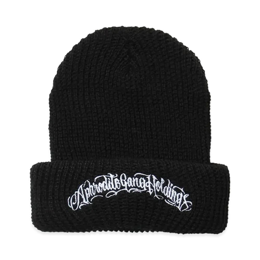 APHRODITEGANG Holdings Knit Watch Cap "Black"