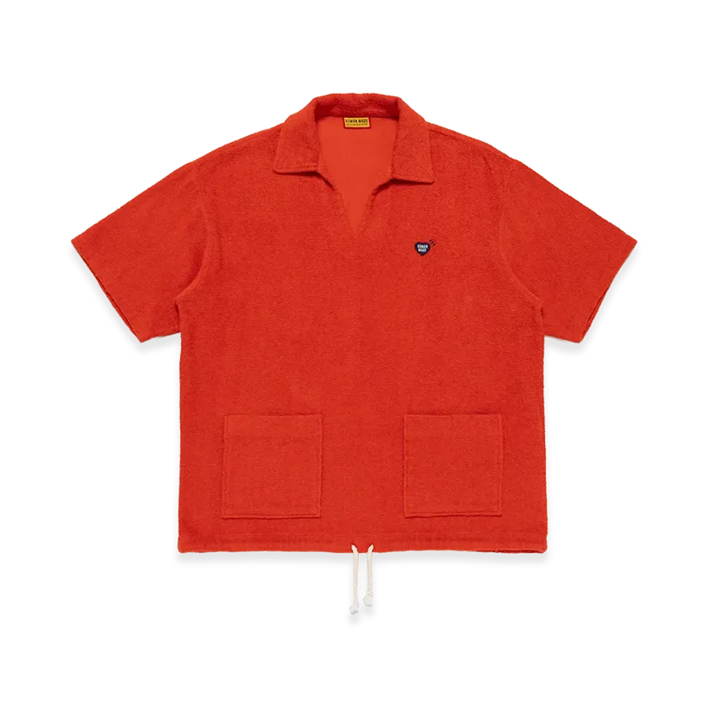 HUMAN MADE Pile Pullover Shirt "Red"