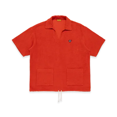 HUMAN MADE Pile Pullover Shirt "Red"