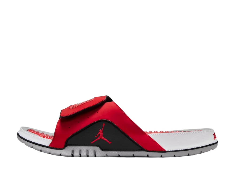 Nike Jordan Hydro 4 Retro Slide "Fire Red/Black"