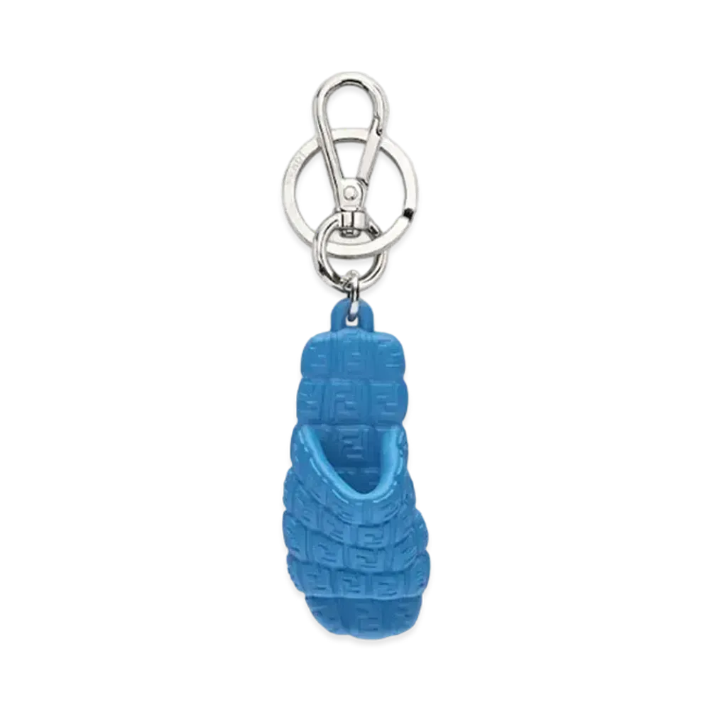 FENDI Key Case Rubber "Light Blue"