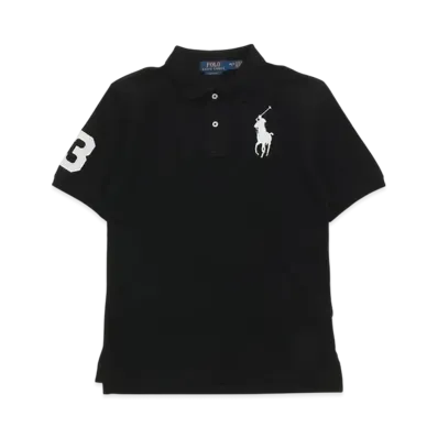 Polo Ralph Lauren Kids SS Big Pony Mesh Polo "Black"