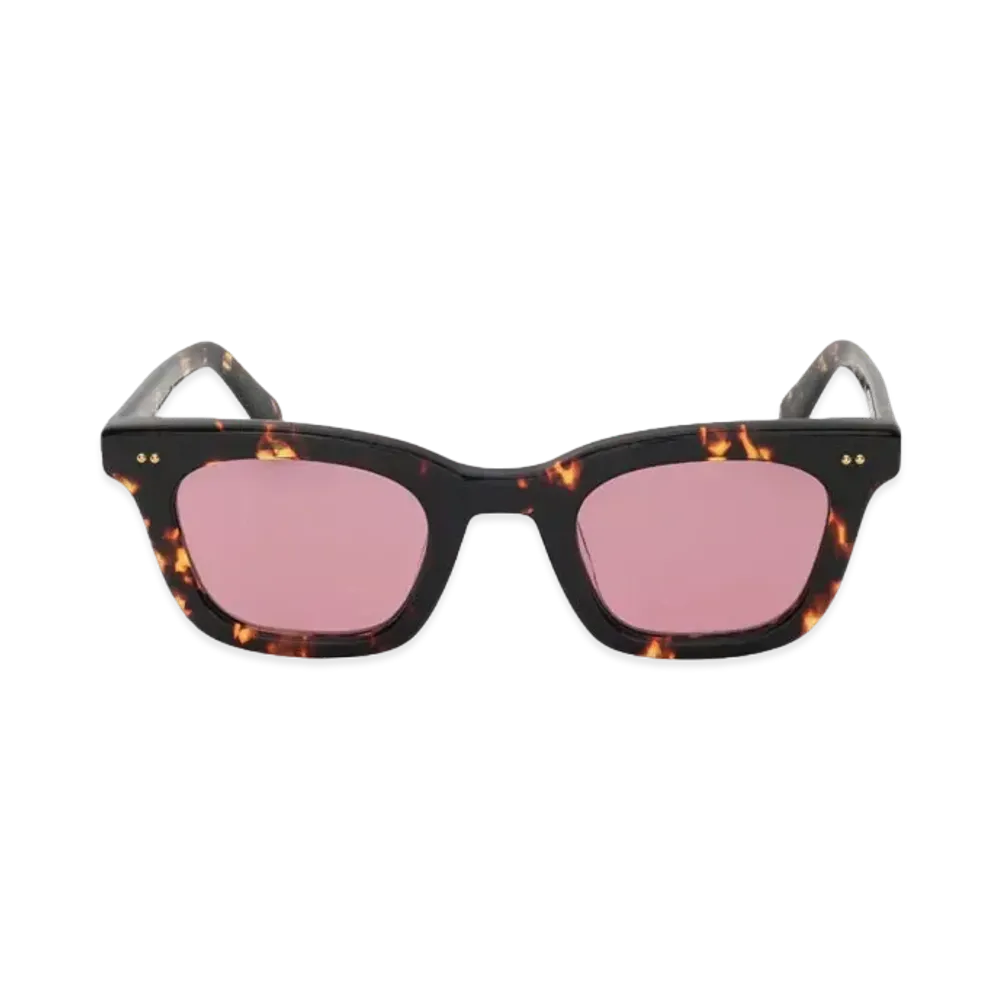 Stussy Ace Sunglasses "Tortoise / Pink Lens"