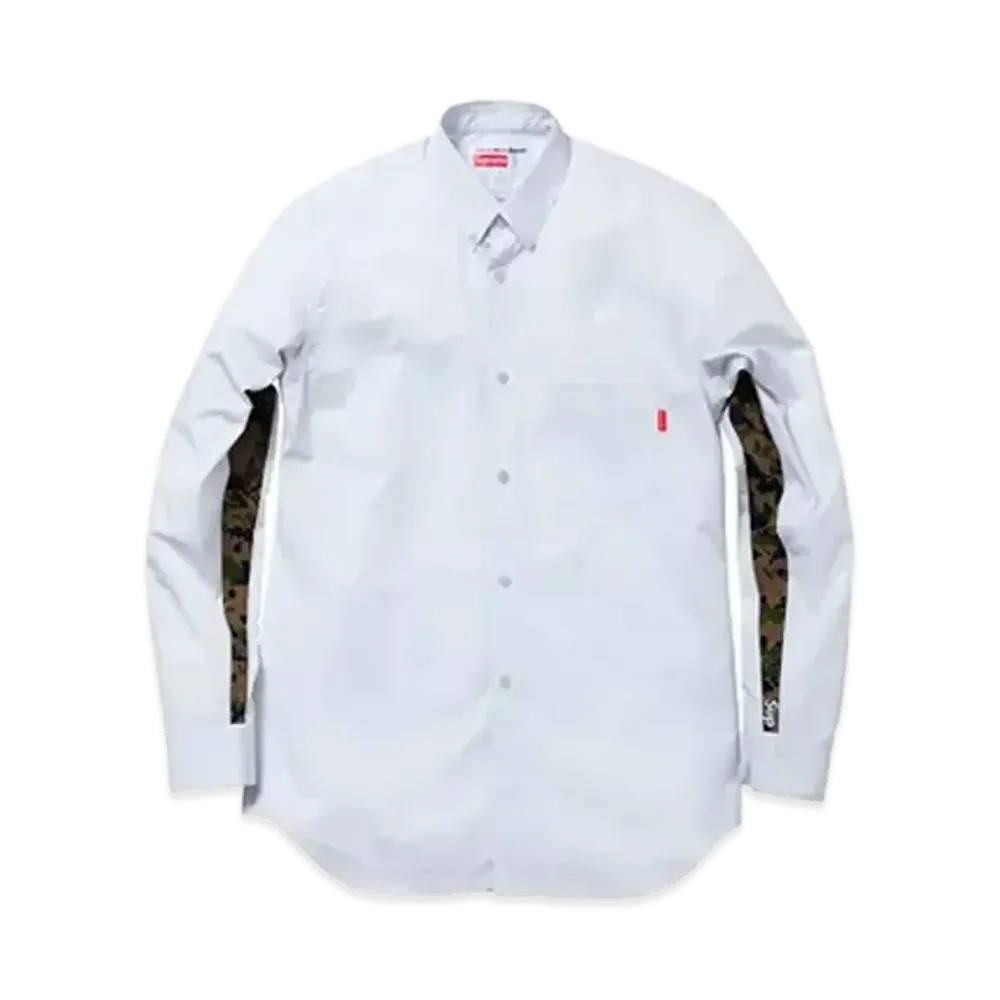 Supreme x Comme des Garcons Gusset Shirt "Blue"