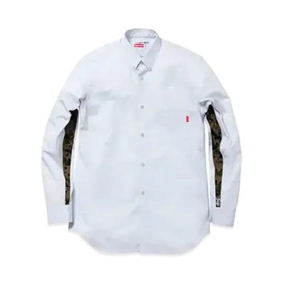 Supreme x Comme des Garcons Gusset Shirt "Blue"