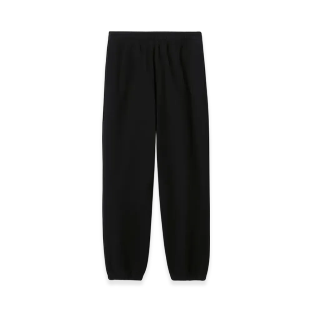 Burberry Check Label Cotton Jogging Pants "Black"
