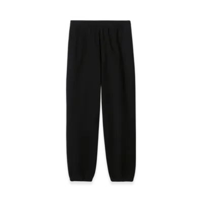 Burberry Check Label Cotton Jogging Pants "Black"