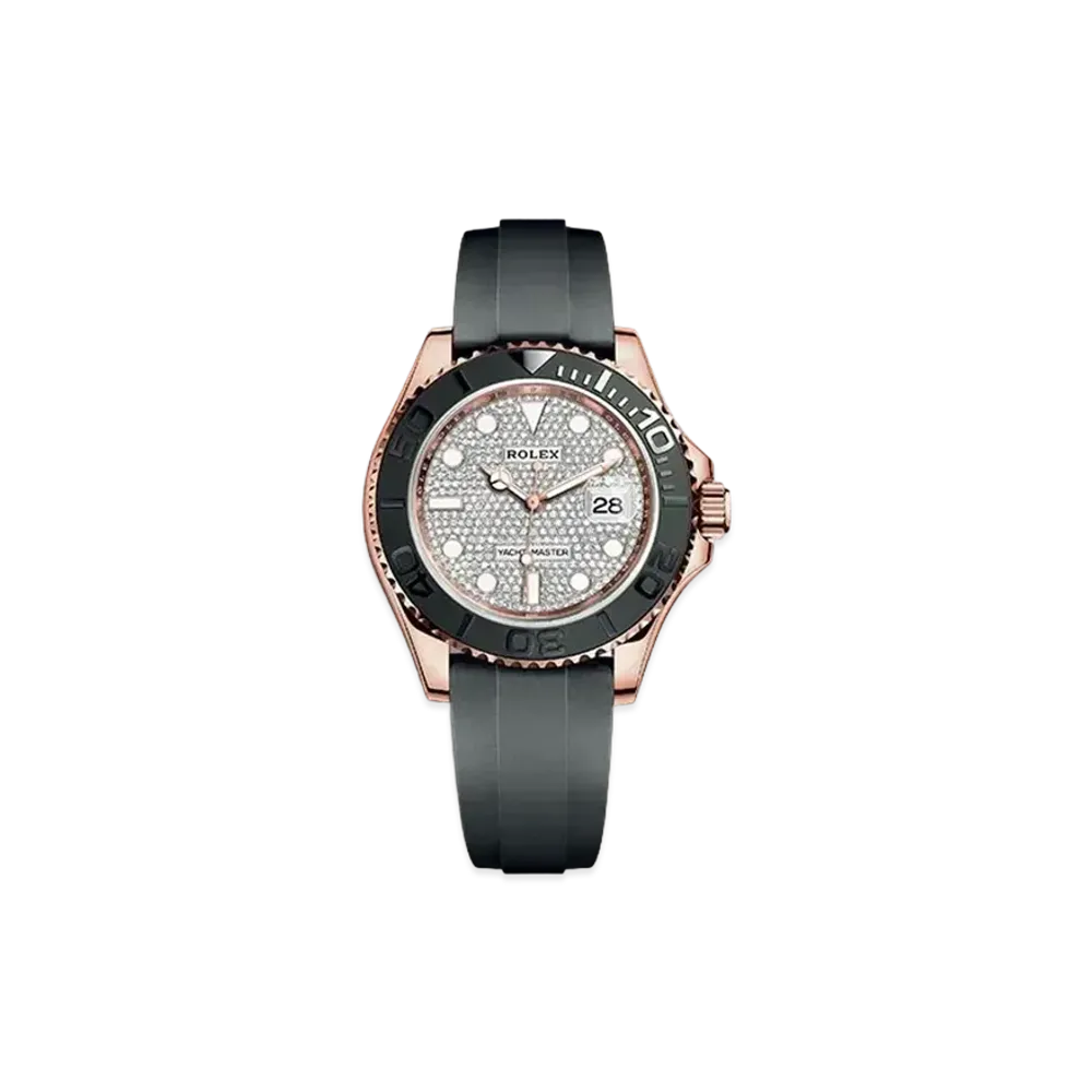 ROLEX Yacht-Master 40 Diamond-Paved Dial 126655