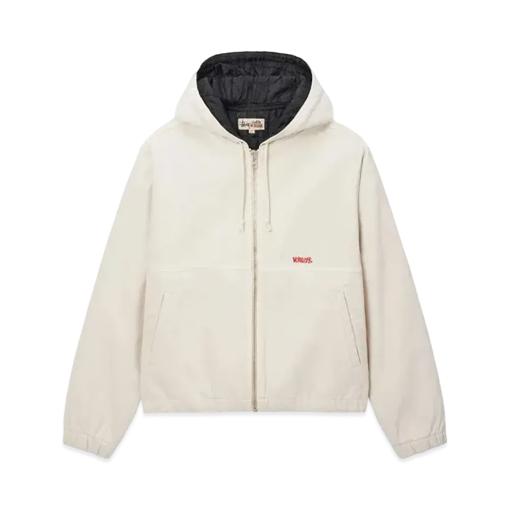 Stussy Work Jacket Insulated Canvas "Bone"
