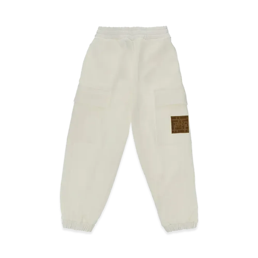 FENDI Kids Trousers "White"