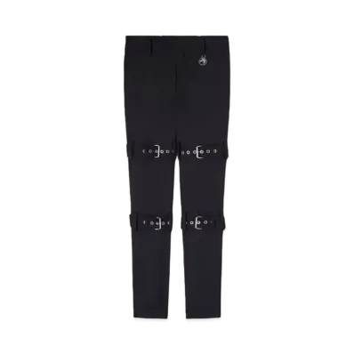 AMBUSH Slim Bondage Pants "Navy"
