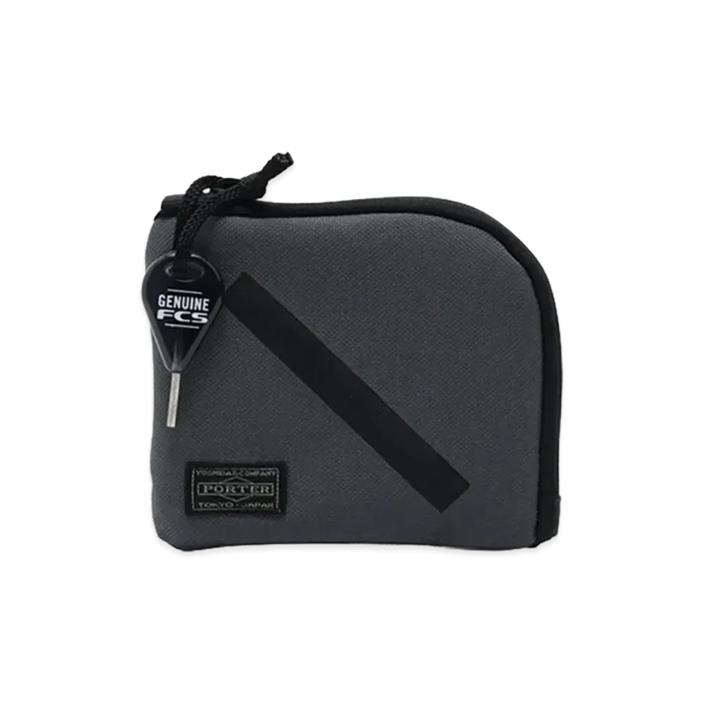 Saturdays NYC x PORTER x B JIRUSHI YOSHIDA / Exclusive Compact Wallet "Grey"