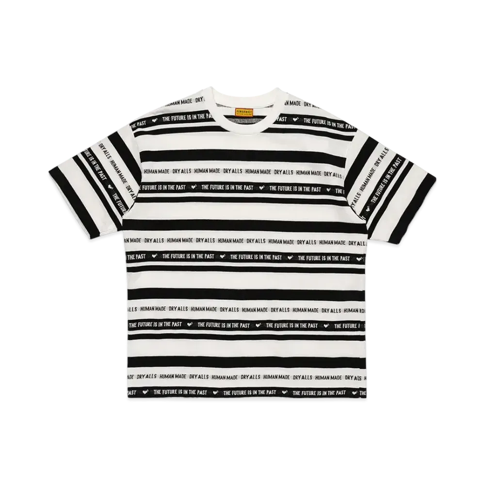 HUMAN MADE Striped T-Shirt "White"