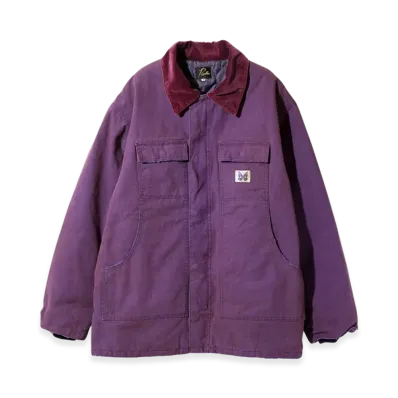 NEEDLES Lumberjack Coat 11oz Cotton Oxford "Purple"