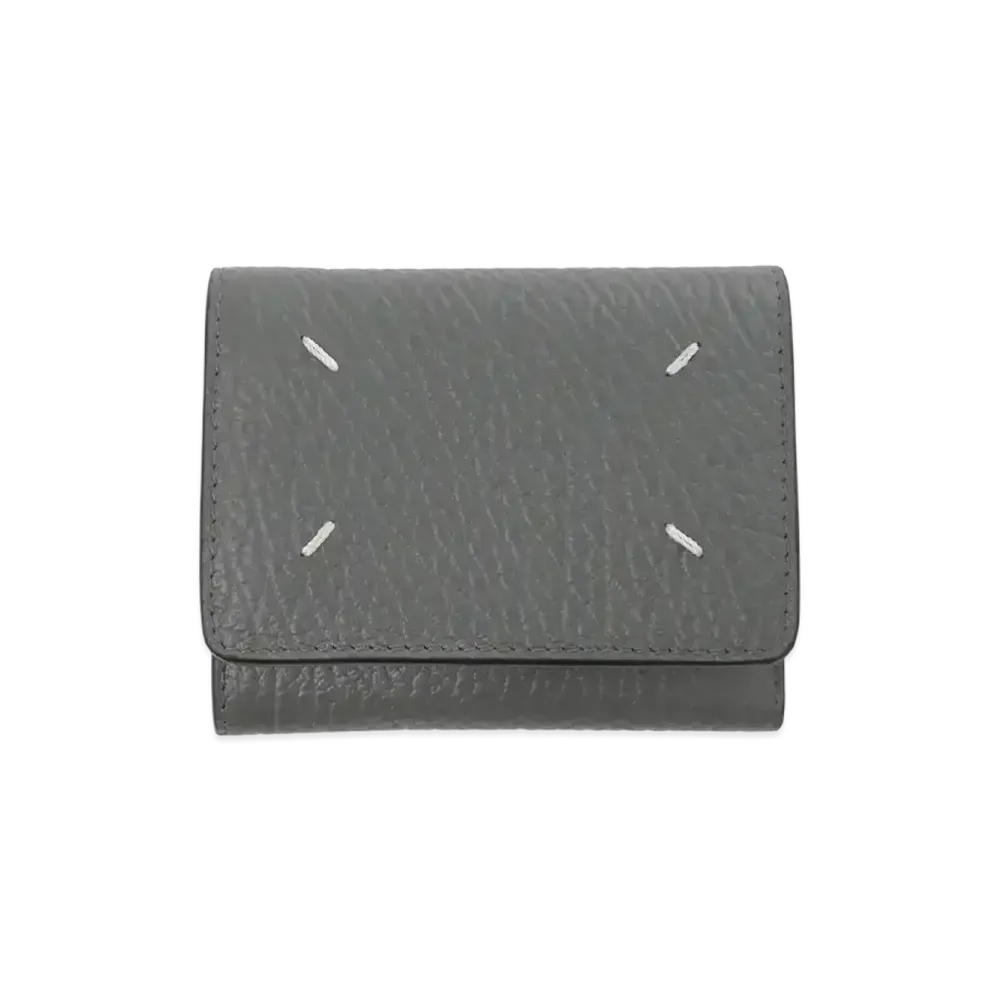 Maison Margiela Wallet Clip 3 With Zip "Pebble Grey"