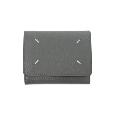 Maison Margiela Wallet Clip 3 With Zip "Pebble Grey"