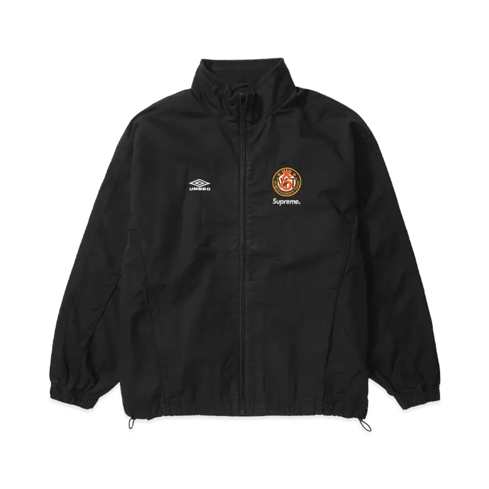 Supreme x Umbro Cotton Ripstop Track Jacket (26SS) "Black"