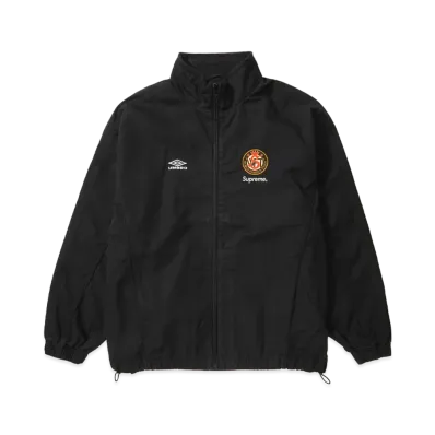 Supreme x Umbro Cotton Ripstop Track Jacket (26SS) "Black"