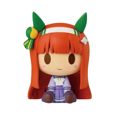 BANDAI "Ichiban Kuji" -Uma Musume Pretty Derby 10th edition- E Prize Chokonokko Figure Silence Suzuka