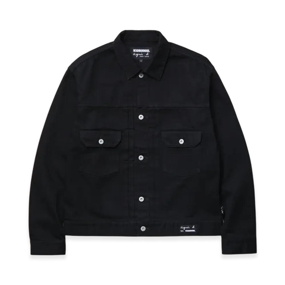 NEIGHBORHOOD x agnes b. Type-2 Jacket "Black"