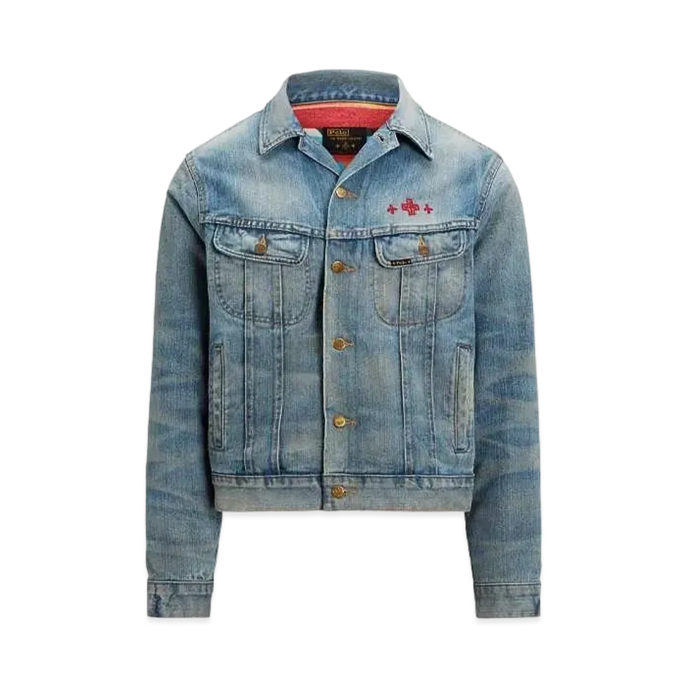 Polo Ralph Lauren x Naiomi Glassess Trucker Jacket "Blue"