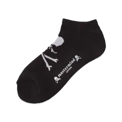 mastermind JAPAN Skulls Socks "Black Gray"