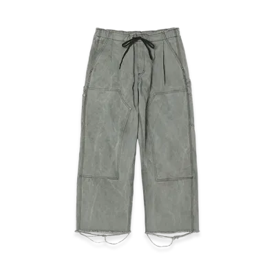 N.HOOLYWOOD COMPILE Tuck Pants "Charcoal"