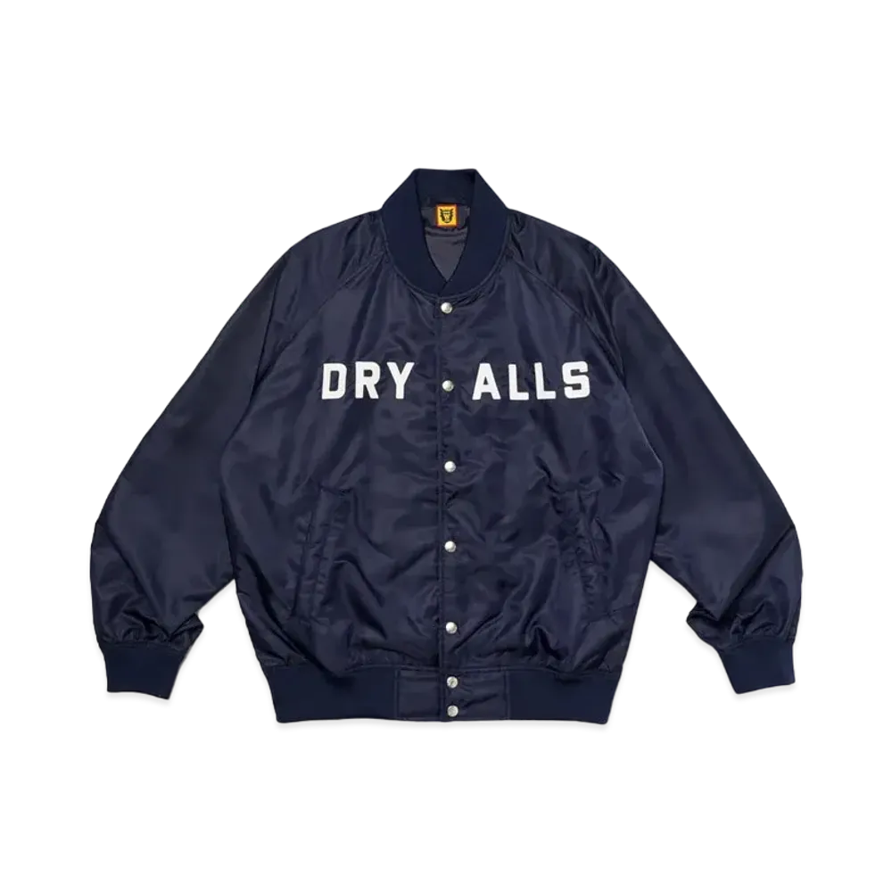 HUMAN MADE Nylon Stadium Jacket "Navy"