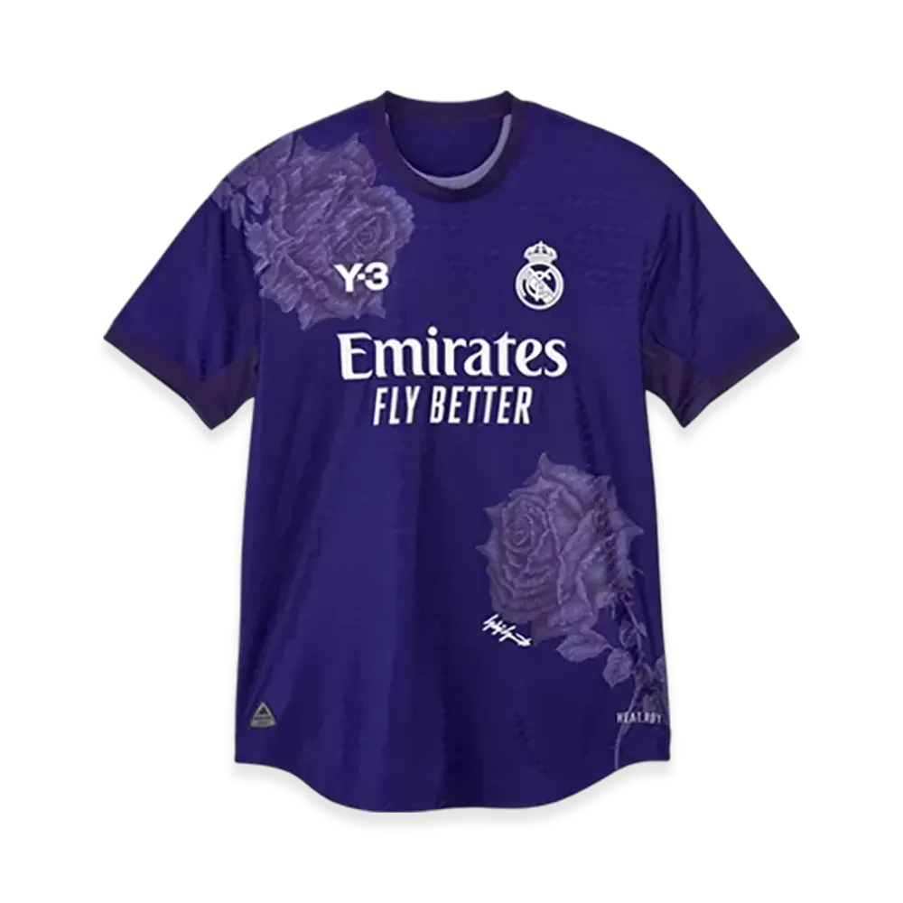 Y-3 x Real Madrid 2023/24 4th Authentic Jersey (Non Marking Ver.) "Dark Purple"