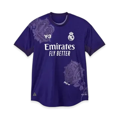 Y-3 x Real Madrid 2023/24 4th Authentic Jersey (Non Marking Ver.) "Dark Purple"