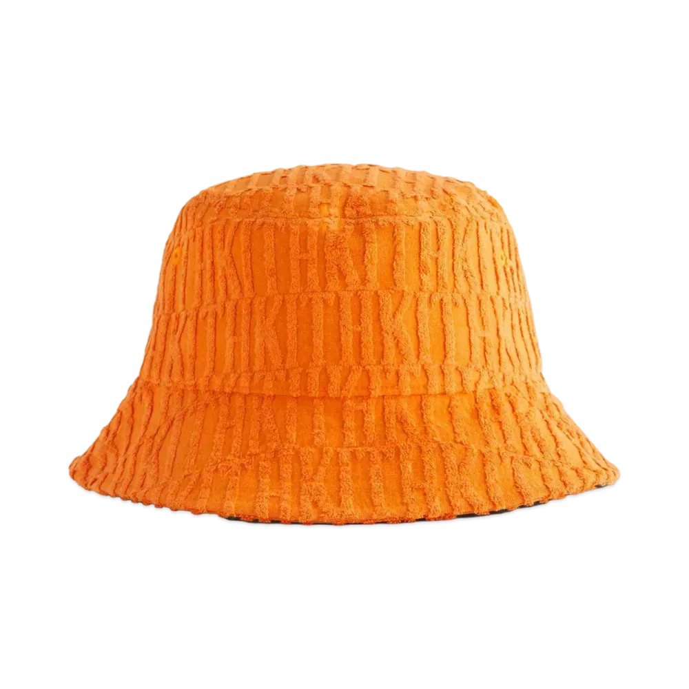 Kith Dawson Terry Monogram Camper Bucket Hat "Clementine"