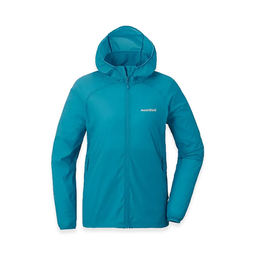 mont-bell Women's US U.L. Stretch Wind Parka "Turquoise"