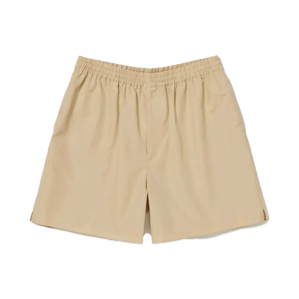 AURALEE High Count Finx OX Shorts "Beige"