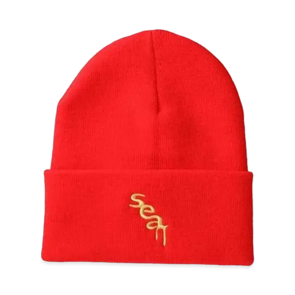 WIND AND SEA x meiji (sea) Beanie "Hi Milk Chocolate"