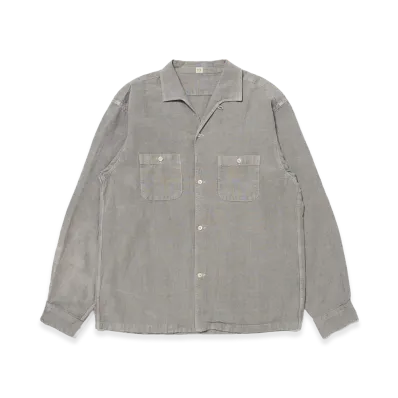 T.T Taiga Takahashi LOT.102 Sir Guy Shirt "Charcoal Dyed Gray"