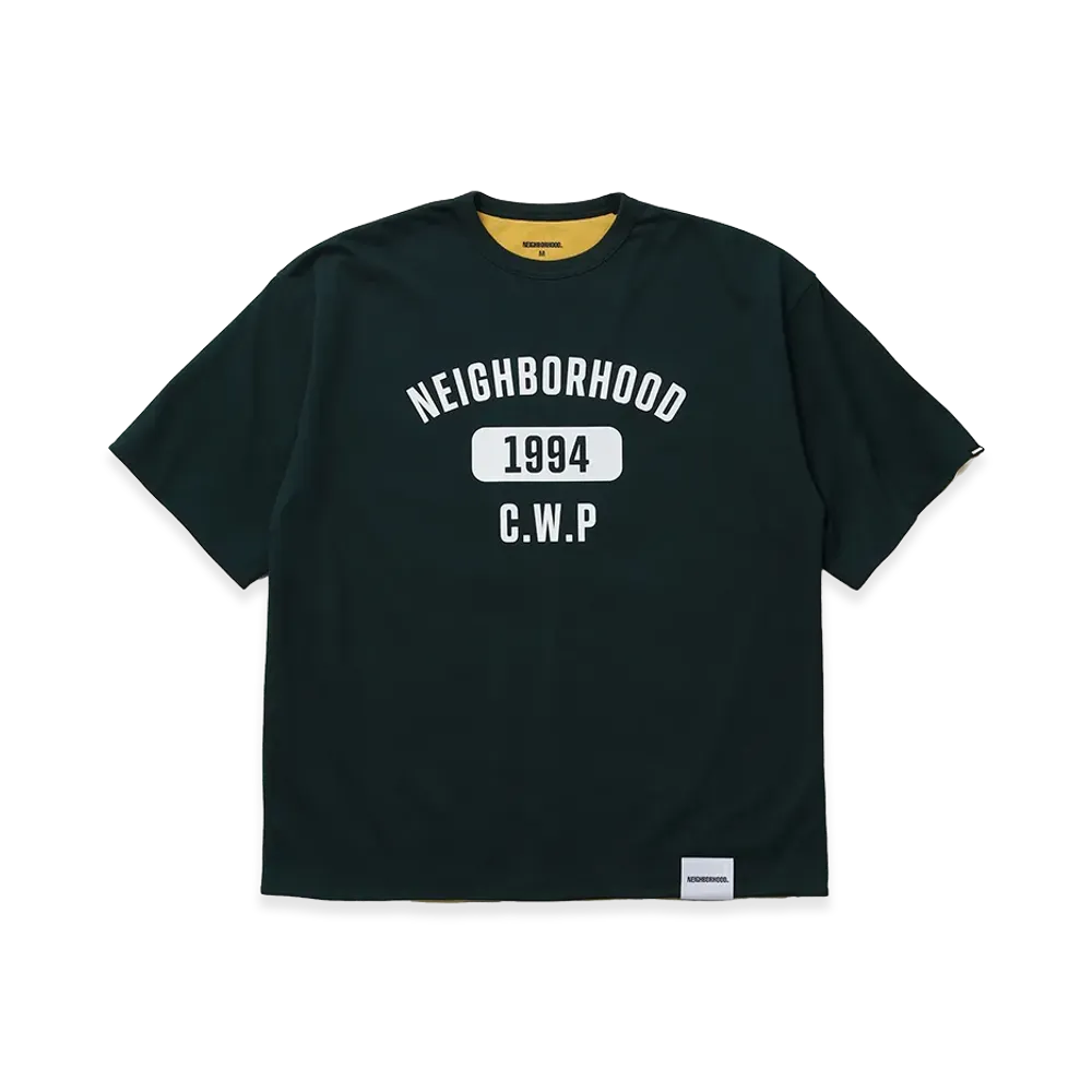 NEIGHBORHOOD Reversible Crewneck SS "Green"