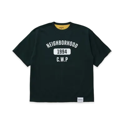 NEIGHBORHOOD Reversible Crewneck SS "Green"