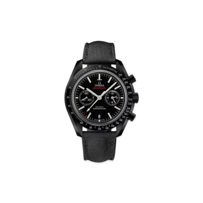 OMEGA Speedmaster Dark Side of the Moon 44.25MM Coated Nylon Strap & Folding Clasp "Black Ceramic/Black" 311.92.44.51.01.007