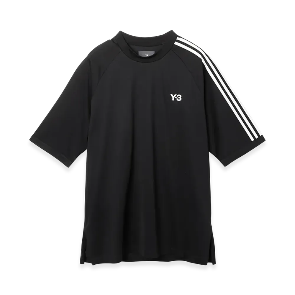 Y-3 3S SS Crewneck Tee "Black/Offwhite"
