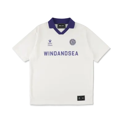WIND AND SEA x KELME Soccer Half Sleeve Shirts "White"