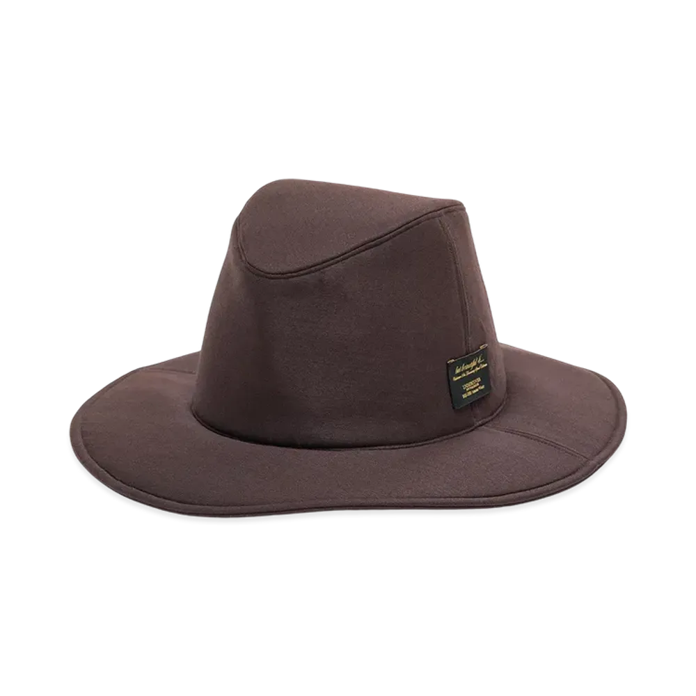 UNDERCOVER x Kijima Takayuki Padded Silk Blend Wool Hat "Dark Brown"