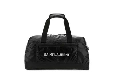 Xl Nuxx Duffle In Nylon "Silver Black"