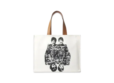 STELLA McCARTNEY Get Back Cambas Tote Bag "Frost"