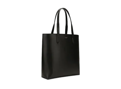 Dolce&Gabbana Mon-Reale Shopping Bag Calfskin Brand Logo "Black"
