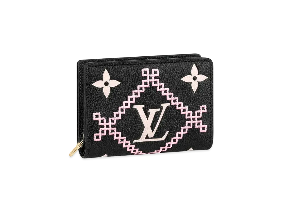 Louis Vuitton Claire Wallet Monogram Empreinte Broderies "Noir"