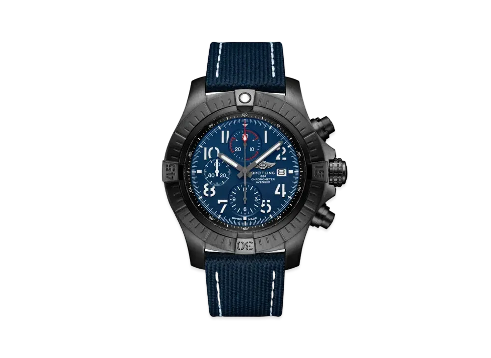 BREITLING SUPER AVENGER CHRONOGRAPH 48 NIGHT MISSION "Blue"