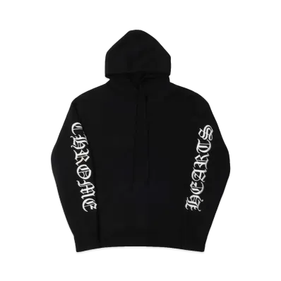 Chrome Hearts Life Sentence Cashmere Hoodie "Black"