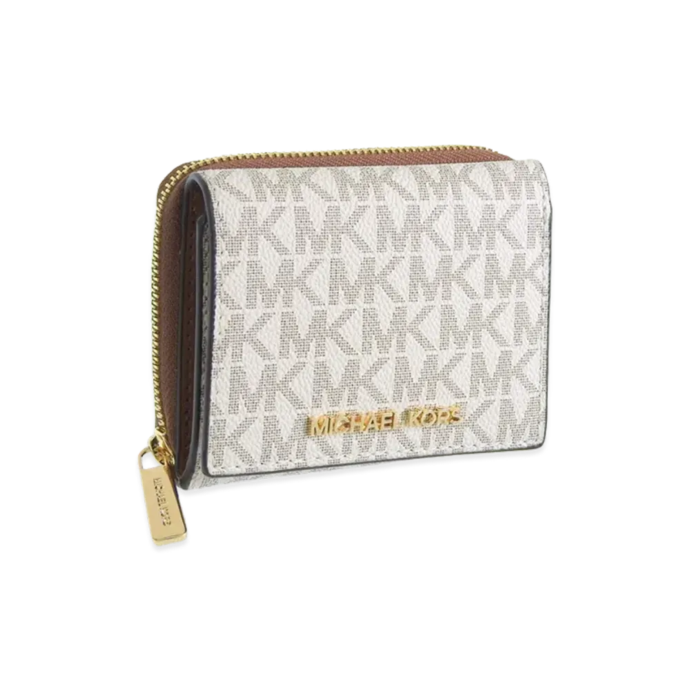 MICHAEL KORS Women's Trifold Wallet "White"