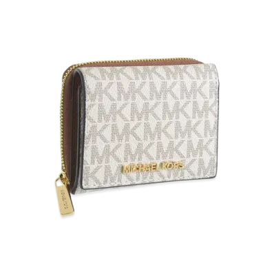 MICHAEL KORS Women's Trifold Wallet "White"